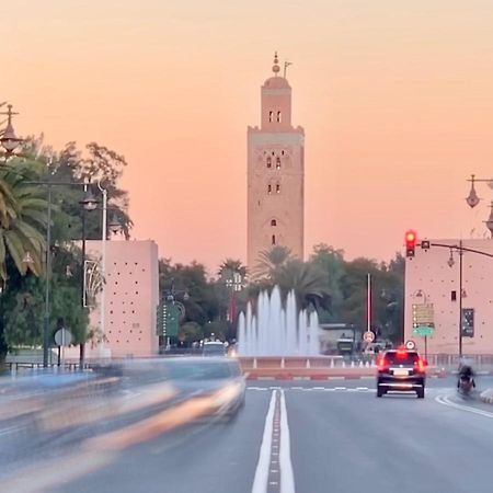 Authentic Moroccan Charm Apartment In Marrakech Terrace Marrakesh Buitenkant foto