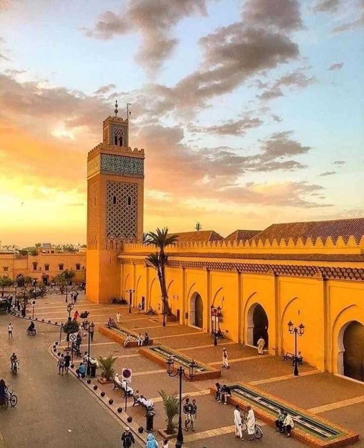 Authentic Moroccan Charm Apartment In Marrakech Terrace Marrakesh Buitenkant foto