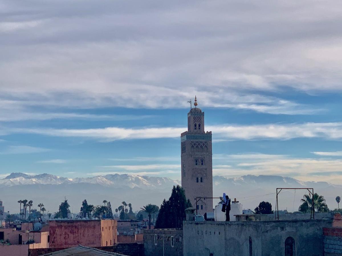 Authentic Moroccan Charm Apartment In Marrakech Terrace Marrakesh Buitenkant foto